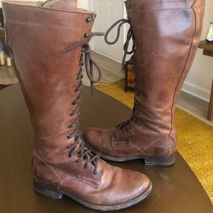 Frye Melissa Lace up boots